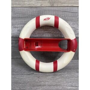 Nintendo Wii Nerf Red Steering Wheel ONLY